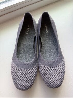 allbirds Women’s Light Gray Tree Breezers Flats NWOT 8.5
